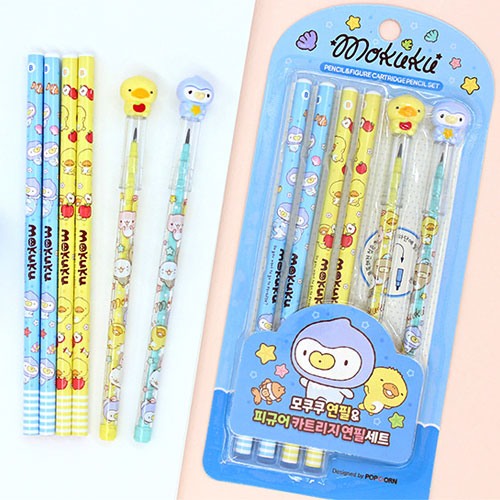2000모쿠쿠연필&피규어카트리지연필